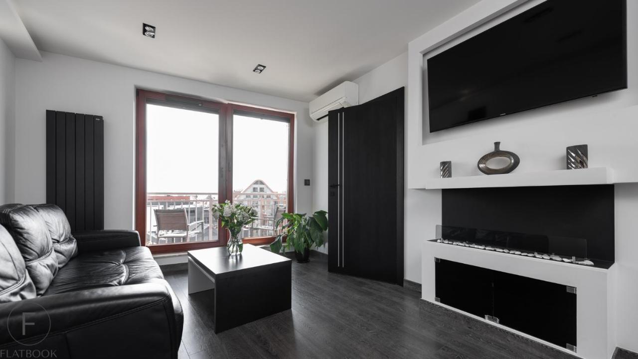 גדנסק Flatbook Apartments Waterlane Island Spa With Riverview מראה חיצוני תמונה