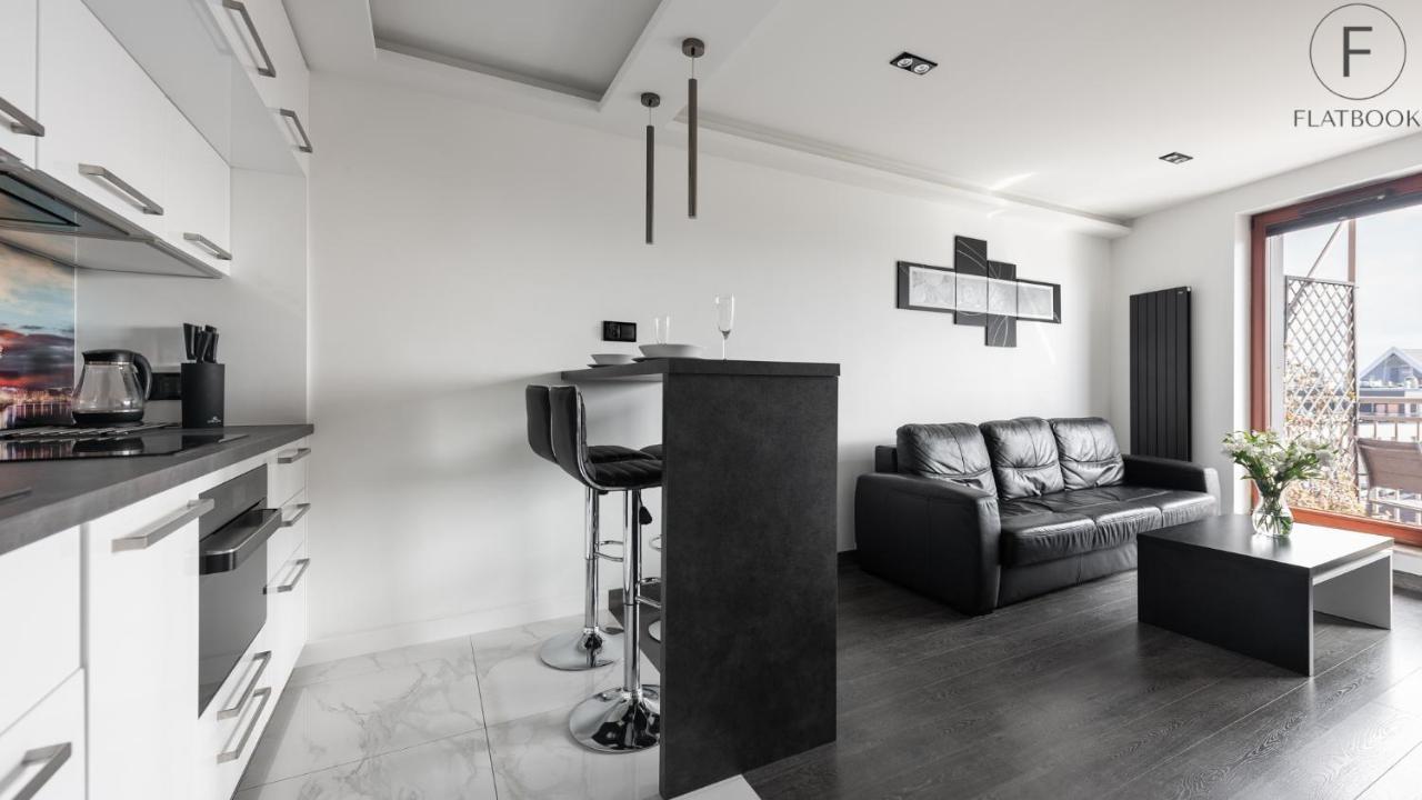 גדנסק Flatbook Apartments Waterlane Island Spa With Riverview מראה חיצוני תמונה