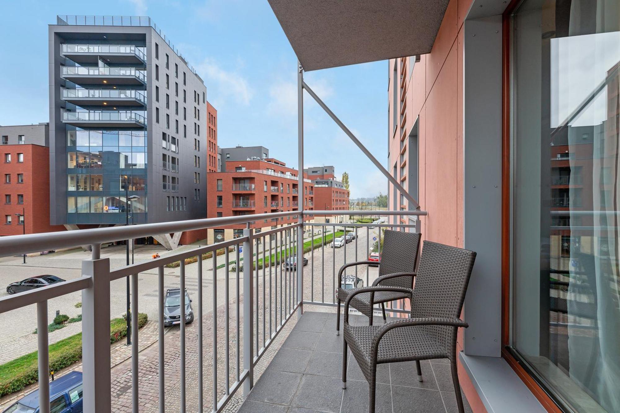 גדנסק Flatbook Apartments Waterlane Island Spa With Riverview מראה חיצוני תמונה